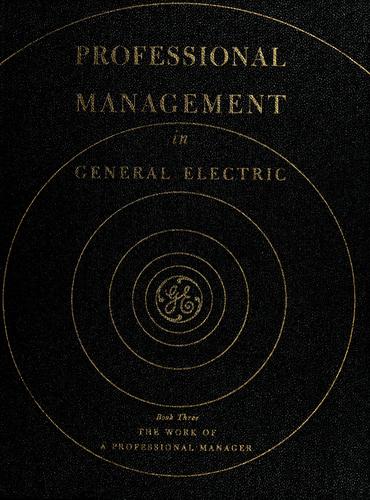 Professional management in General Electric