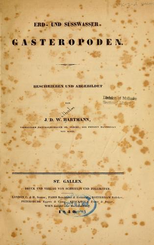 Erd- und Süsswasser Gasteropoden