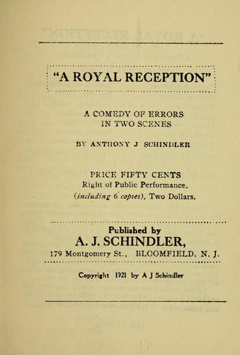 A royal reception ...