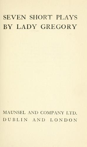 Seven short plays