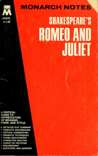 Shakespeare's Romeo and Juliet