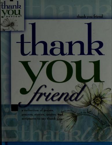 Thank you friend