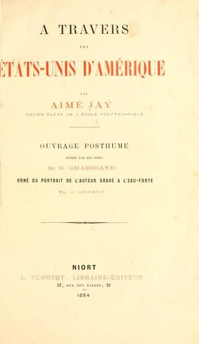 A travers les États-Unis d'Amérique