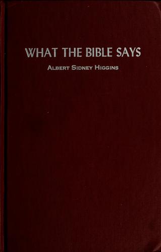 What the Bible says