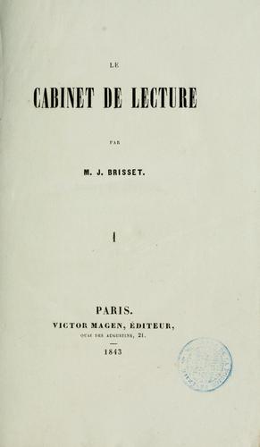 Le cabinet de lecture