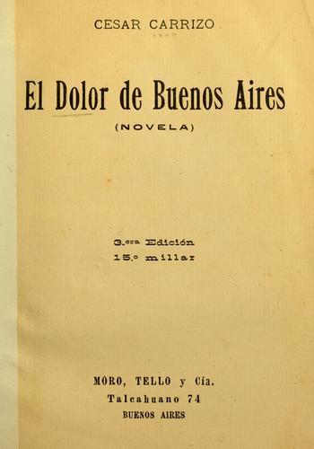 El dolor de Buenos Aires