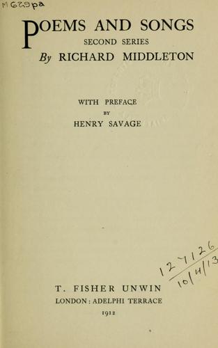 Poems and songs