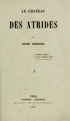 Le chateau des Atrides