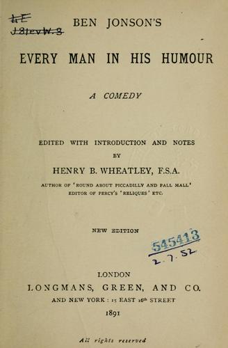 Every man in his humour