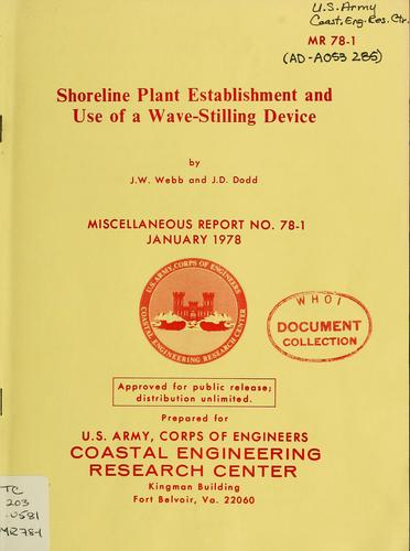 Shoreline plant establishment and use of a wave-stilling device