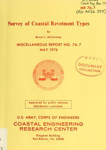 Survey of coastal revetment types