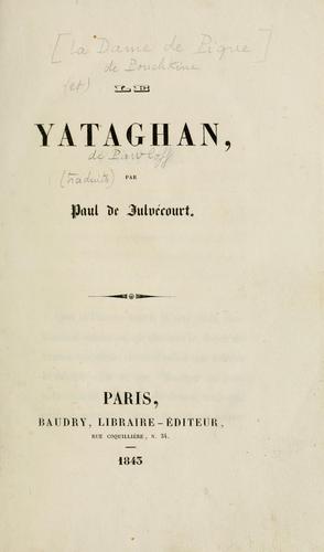 Le yataghan