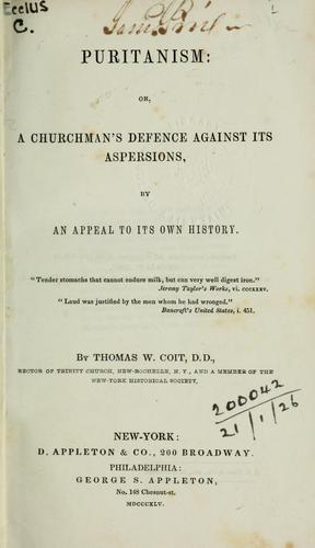 Puritanism