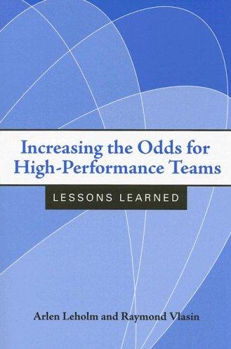 Increasing the odds for high-performance teams