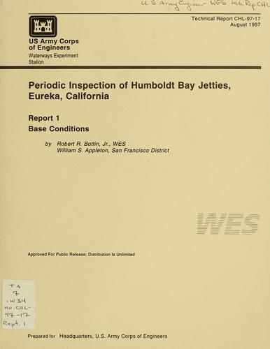 Periodic inspection of Humboldt Bay jetties, Eureka, California