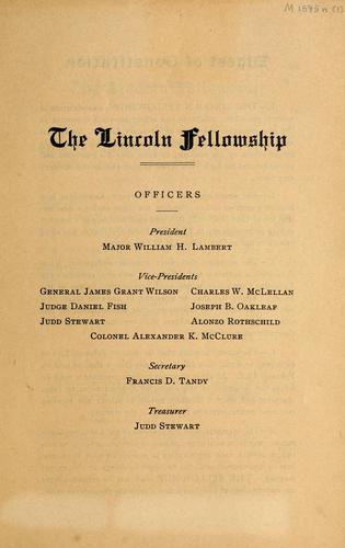 The Lincoln Fellowship