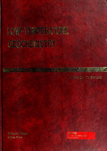 Low-temperature geochemistry
