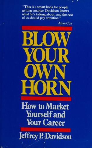 Blow your own horn