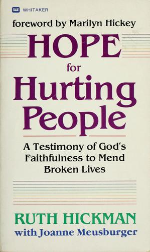 Hope for hurting people