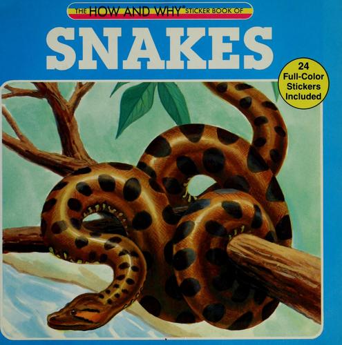 The how and why sticker book of snakes