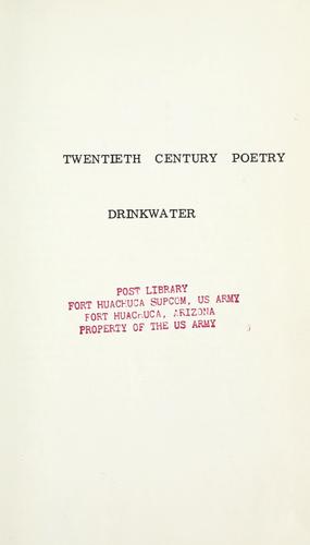 Twentieth-century poetry