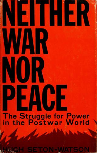Neither war nor peace