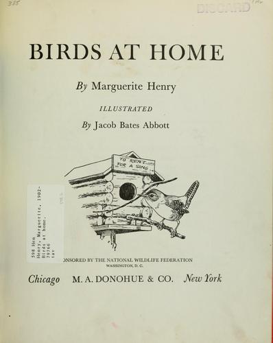 Birds at home