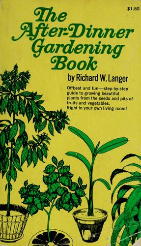 The after-dinner gardening book