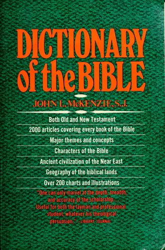 Dictionary of the Bible