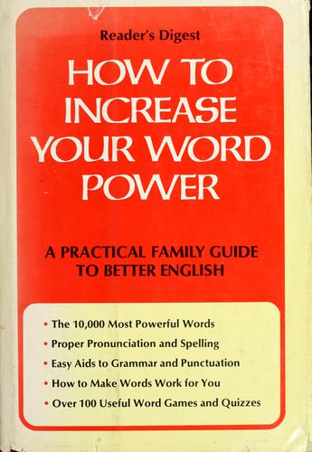 How to increase your word power
