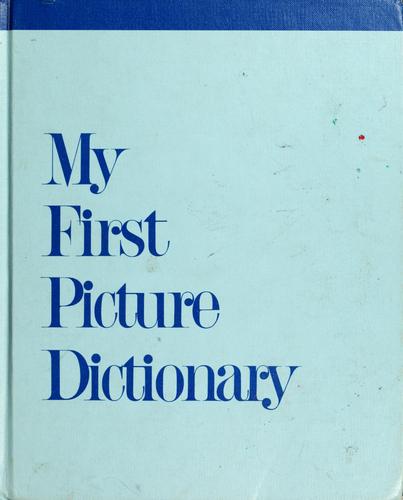 My first picture dictionary