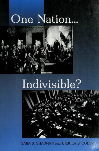 One nation, indivisible?