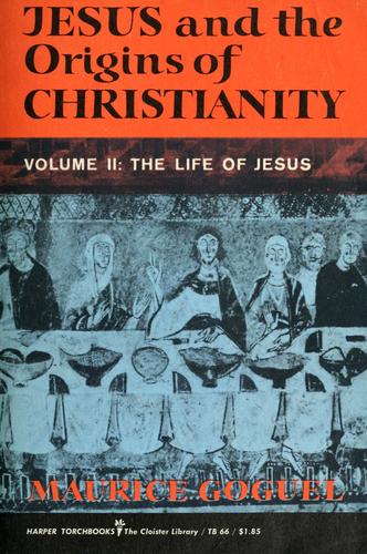 Jésus et les origines du christianisme