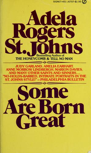 Some are born great