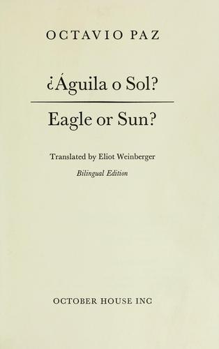 Aguila o sol? =