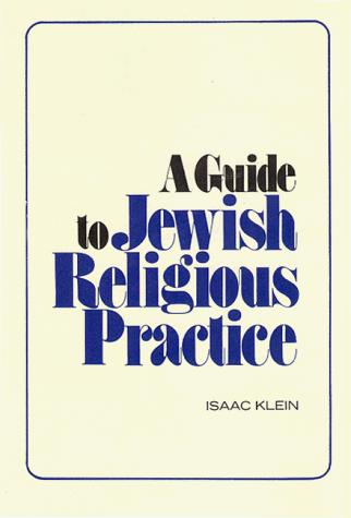 A guide to Jewish religious practice