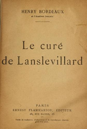 Le curé de Lanslevillard