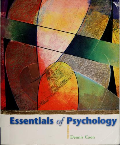 Essentials of psychology