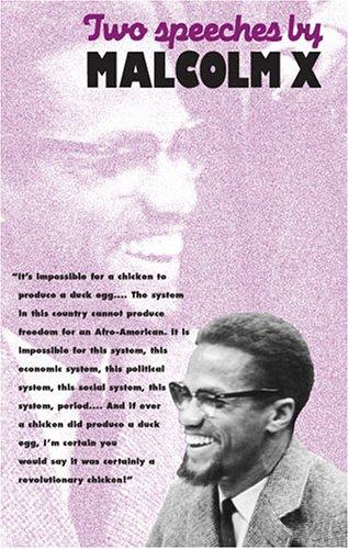 Two speeches by Malcolm X