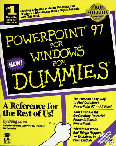 PowerPoint 97 for Windows for dummies