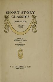 Short story classics (American) ...