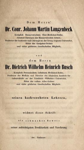 Abhandlungen und Erfahrungen aus dem Gebiete der Geburtshfe und der Weiber-Krankheiten