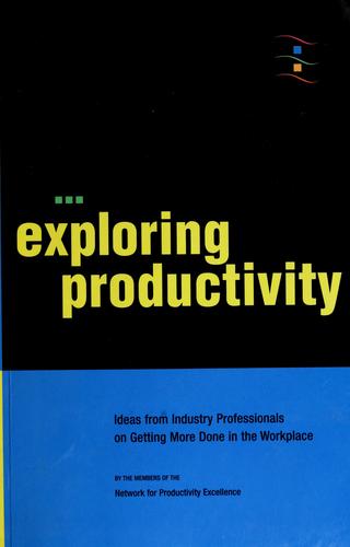 Exploring productivity