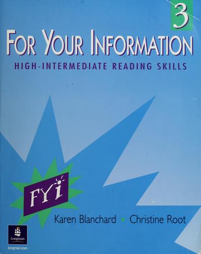 For your information 3
