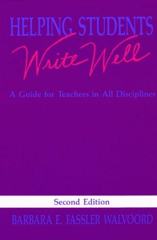 Helping students write well