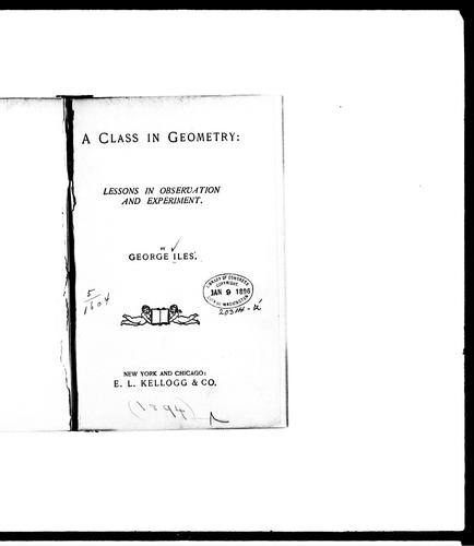 A class in geometry