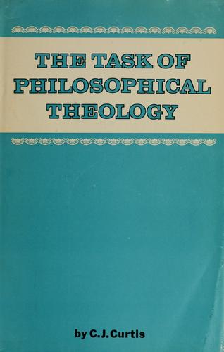 The task of philosophical theology