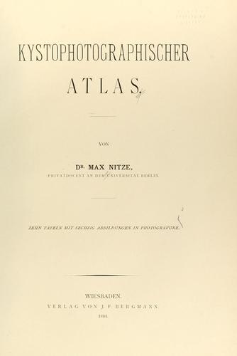 Kystophotographischer atlas