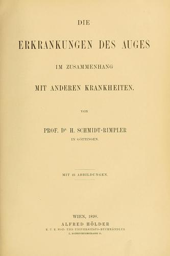 Specielle Pathologie und Therapie