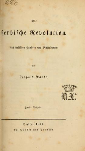 Die serbische Revolution